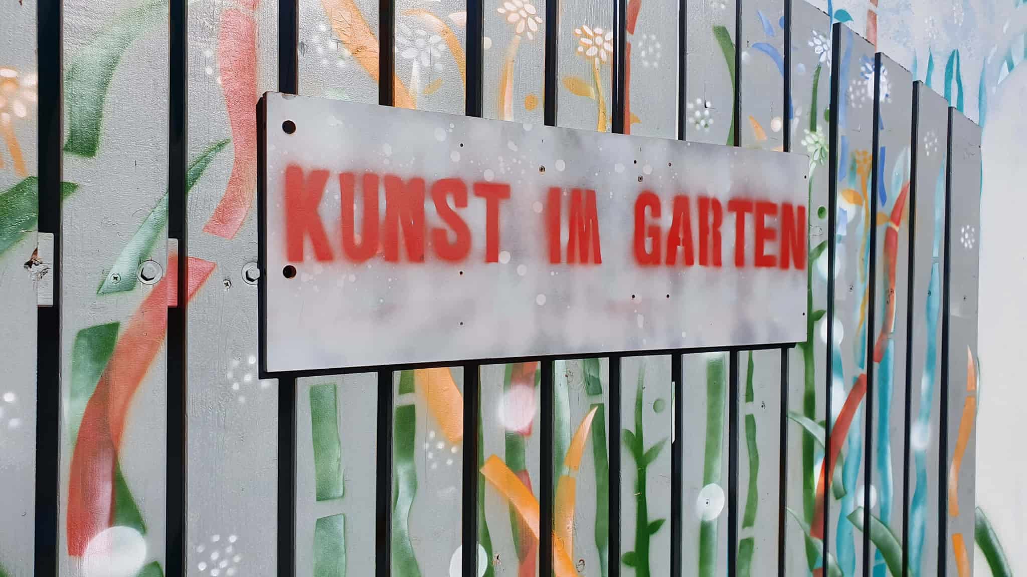 Gerit Grube bei Kunst im Garten in Hamburg-Kirchdorf August 2022
