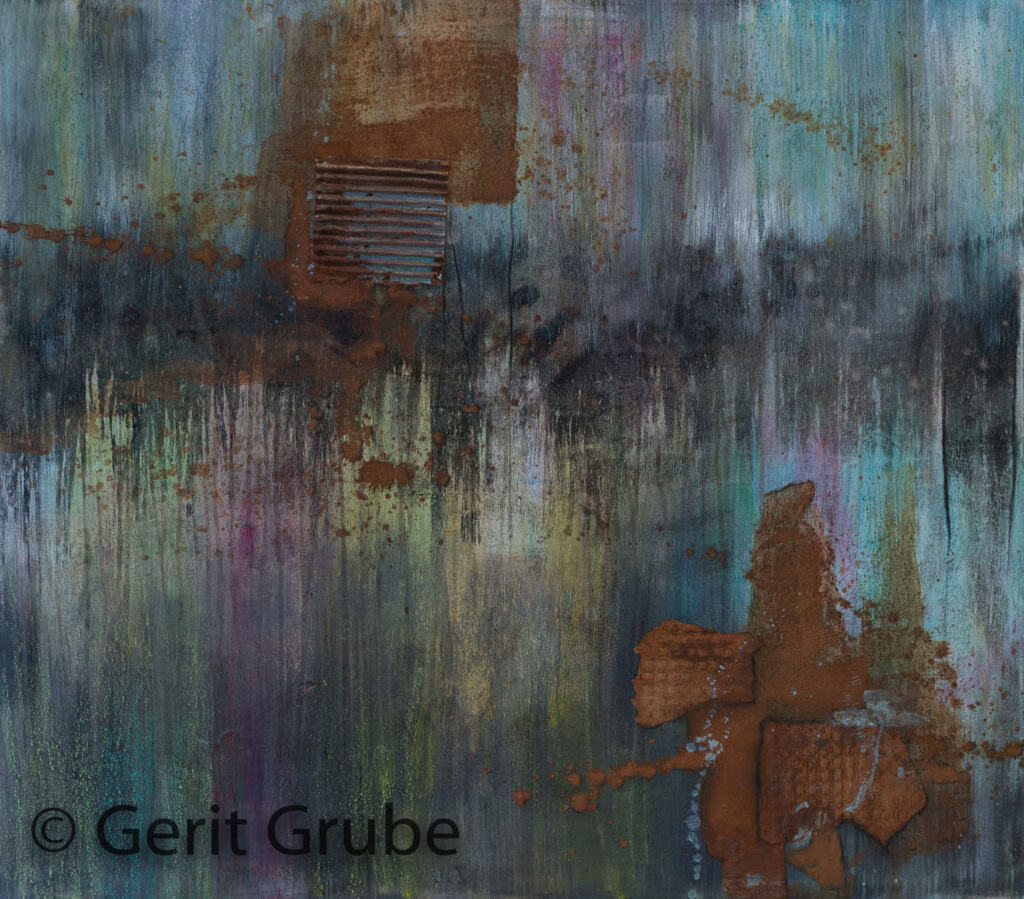 Uneinigkeit, 70 x 80 cm, 2017, Gerit Grube