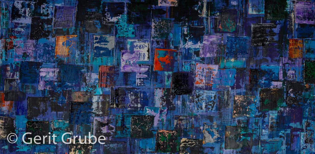 Wahrhaftigkeit 7, 70 x 140 cm, 2018, Gerit Grube